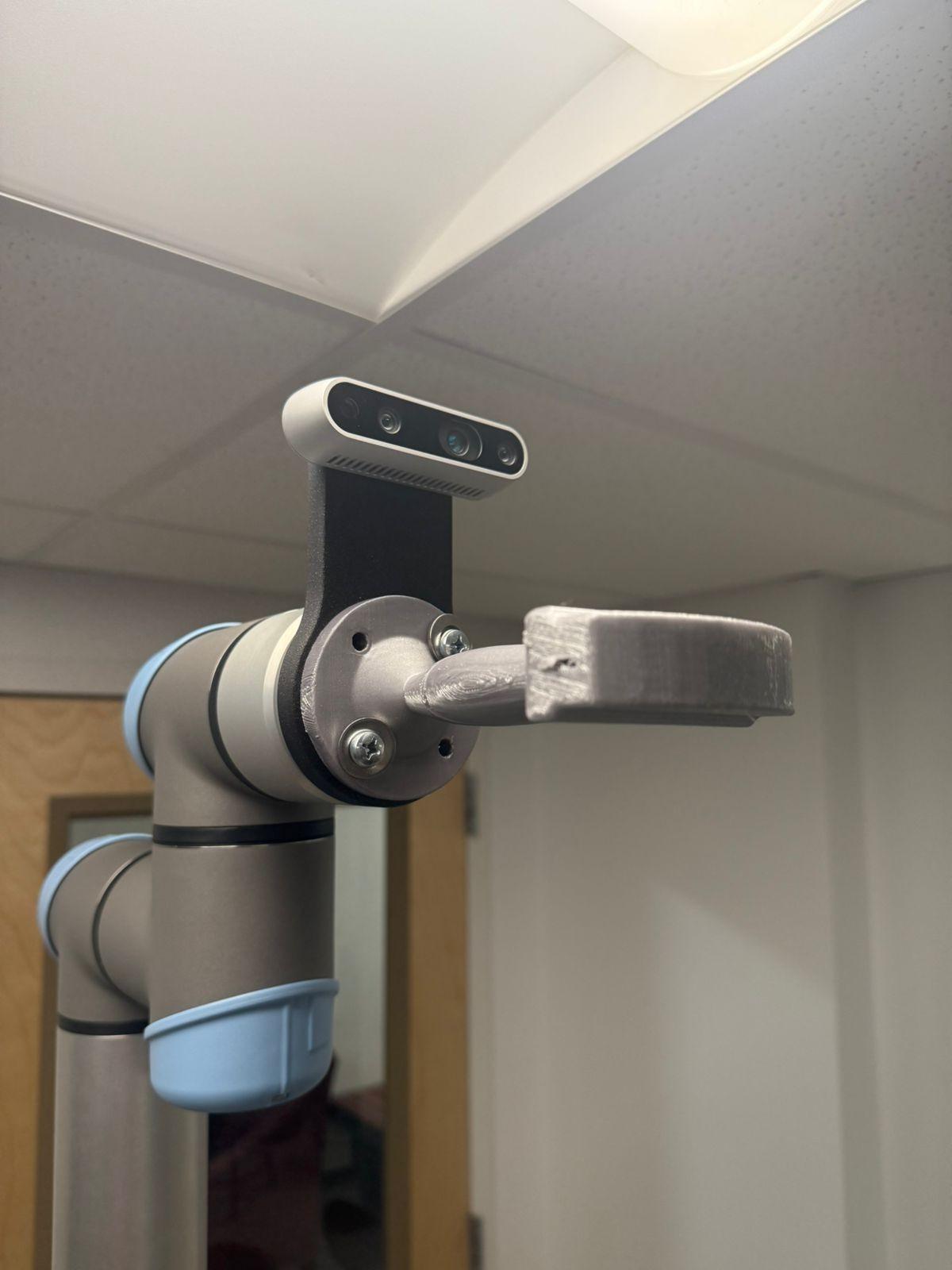 3D printed ultrasound probe and camera mount